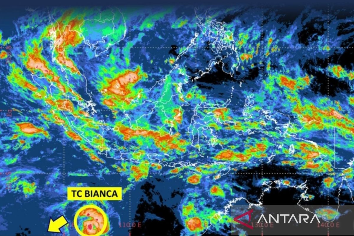 BMKG prakirakan cuaca di sebagian besar kota diguyur hujan